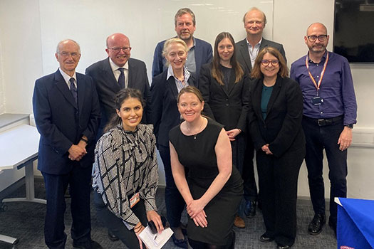 Group photo of the panelists of ‘Corporate Legal Responsibility and Climate Change.’