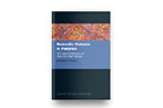 Domestic Violence in Pakistan book cover. It has the title of the book, and a close up of a floral ceramic pot.