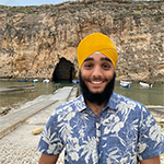 Manraj Singh Gharial in Malta