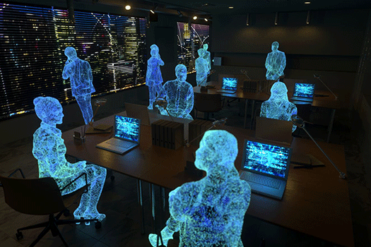 How does AI shape and disrupt human communication?
