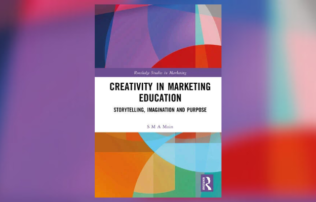 Cover of a book titled Creativity in Marketing Education