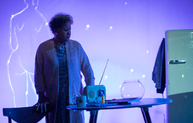 Debra Michaels as MRS in STARS (photography Ali Wright)