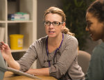 Doctor consulting patient