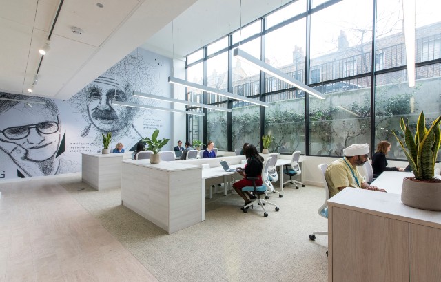 Innovation space at Queen Mary Enterprise