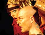 Ron Athey performing