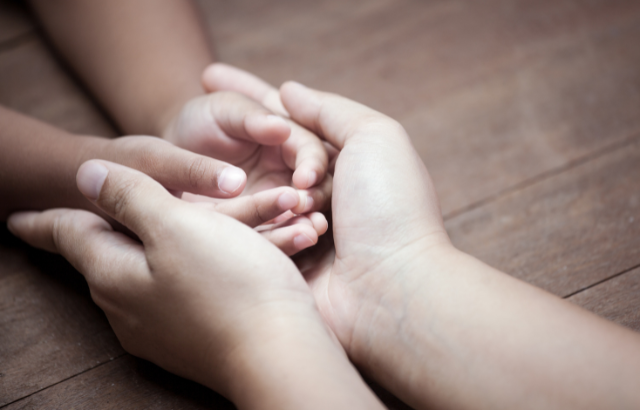 A parent's gentle touch stays with us and shapes our future development and wellbeing