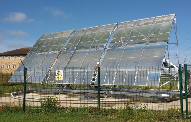 The Larkfleet Solar Steam prototype 