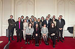 Maxi Scherer and Maria Fanou with arbitration students at the Third Joint Seminar of the University of Vienna, QMUL and University Paris I Panthéon-Sorbonne