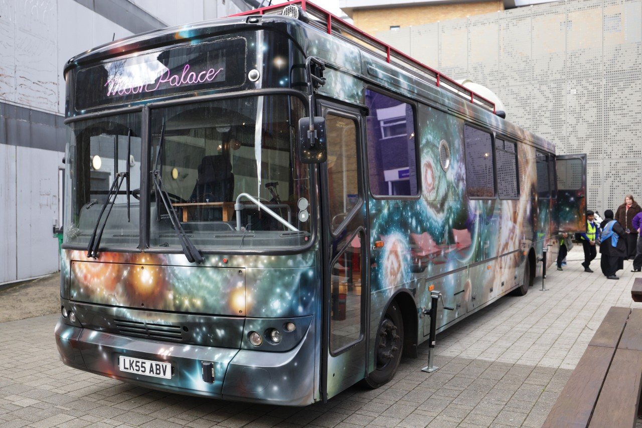 The Moon Palace bus - an artwork and mobile observatory