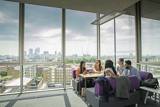 Students in Graduate centre